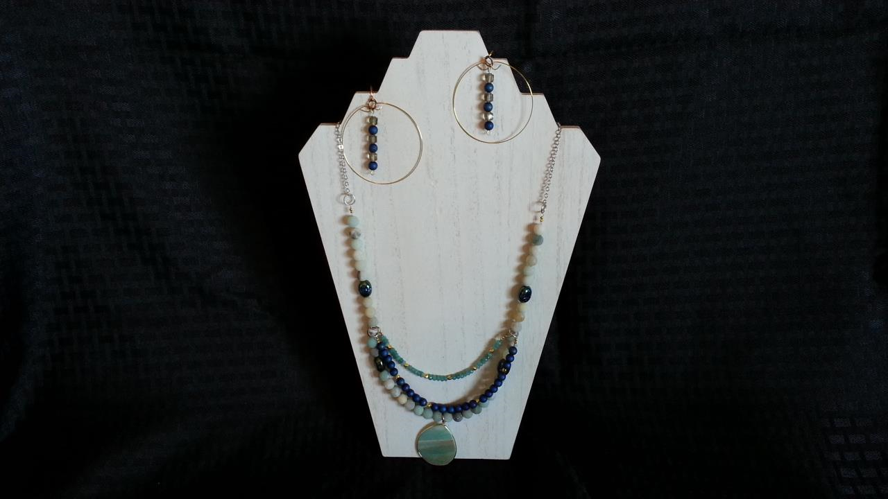 Ocean Wave, Jewelry set.